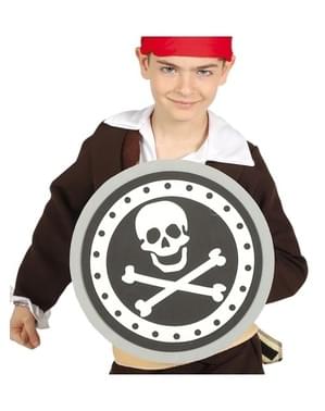 Bouclier pirate en mousse EVA enfant 29cm