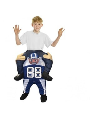 Costume Ride On quarterback per bambini