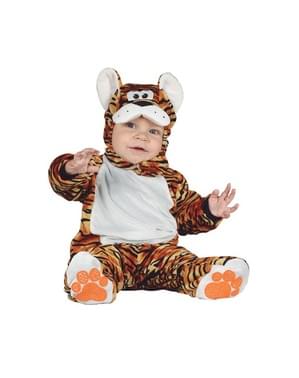 Schattig oranje tijger kostuum voor baby's