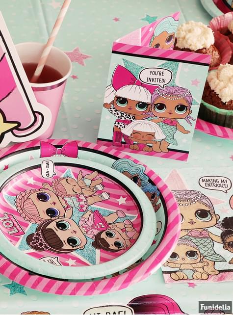 Set med 16 servetter LOL Surprise