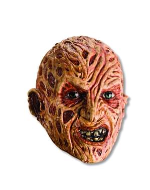 Freddy Krueger vinyl maske for voksen