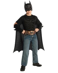 Kit costume Batman musclé enfant