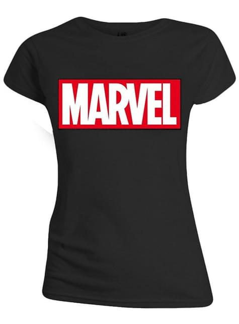 marvel logo t shirts