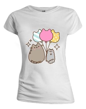 महिलाओं के लिए Pusheen Balloons टी-शर्ट