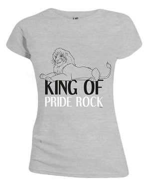 Tričko Lví král pro ženy šedé - Disney