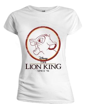 T-shirt de Simba para mulher - O Rei Leão