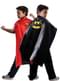 Capa reversible de Superman Batman DC Comics para niño