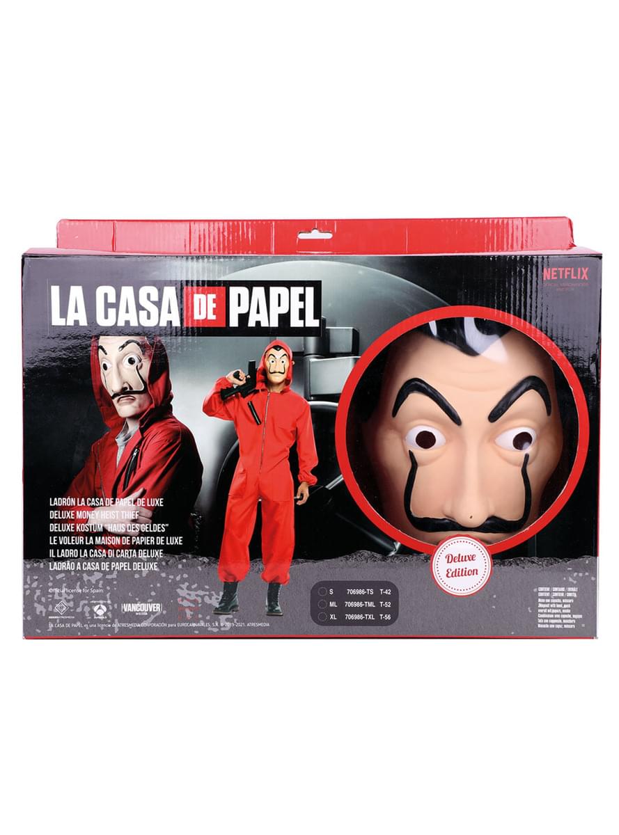 Haus des Geldes Kostüm La Casa de Papel deluxe. Die