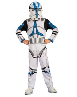 Anak Laki-laki Clone Trooper Legion 501 Star Wars Costume