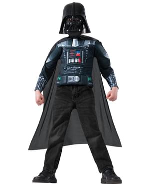 Kit disfraz de Darth Vader Star Wars musculoso para niño