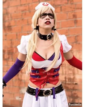 Disfraz de Harley Quinn Arkham Asylum para mujer