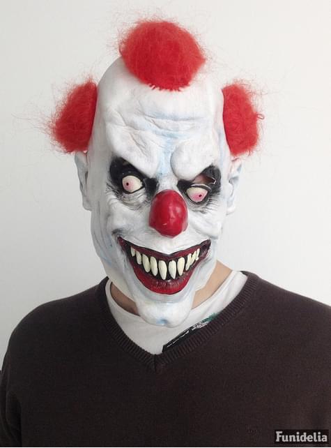 Masker bezeten clown