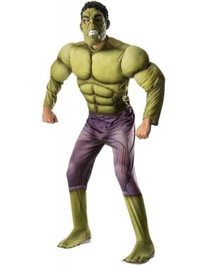 Kostum Avengers Age of Ultron deluxe Hulk untuk orang dewasa
