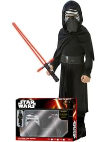 Costume da Kylo Ren con spada laser Episodio 7 da bambino