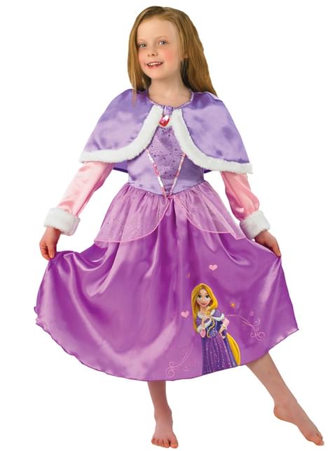 Girls Rapunzel Winter Costume