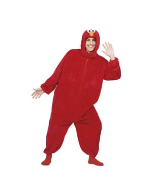 Kostium onesie Elmo Ulica Sezamkowa dla dorosłych