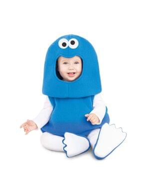 Costume Cookie Monster Sesame Street balloon per neonati