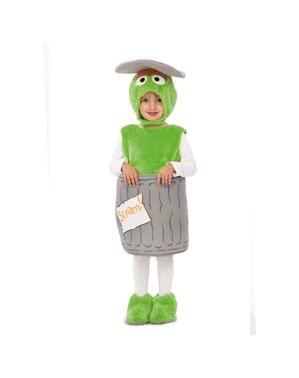Costum Oscar the Grouch Sesame Street pentru copii
