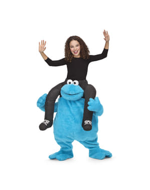 Sesame Street Cookie Monster Ride On Costume for Kids
