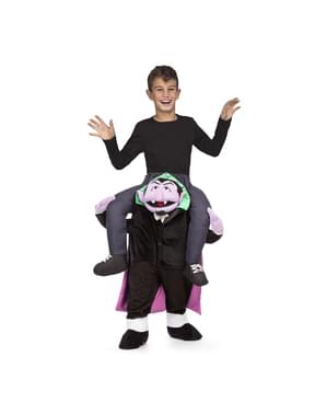 Piggyback Count von Count Sesame Street κοστούμι για παιδιά