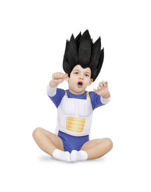 Vegeta Dragon Ball kostuum voor baby's