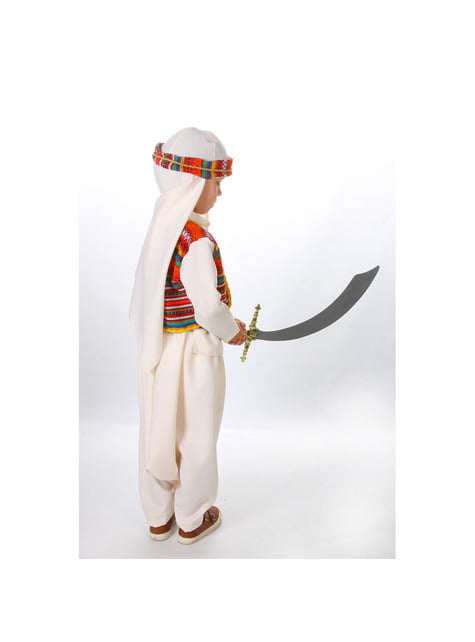 Disfraz de emir árabe para niño