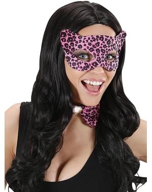 Дорослі рожеві леопарди Eyemask