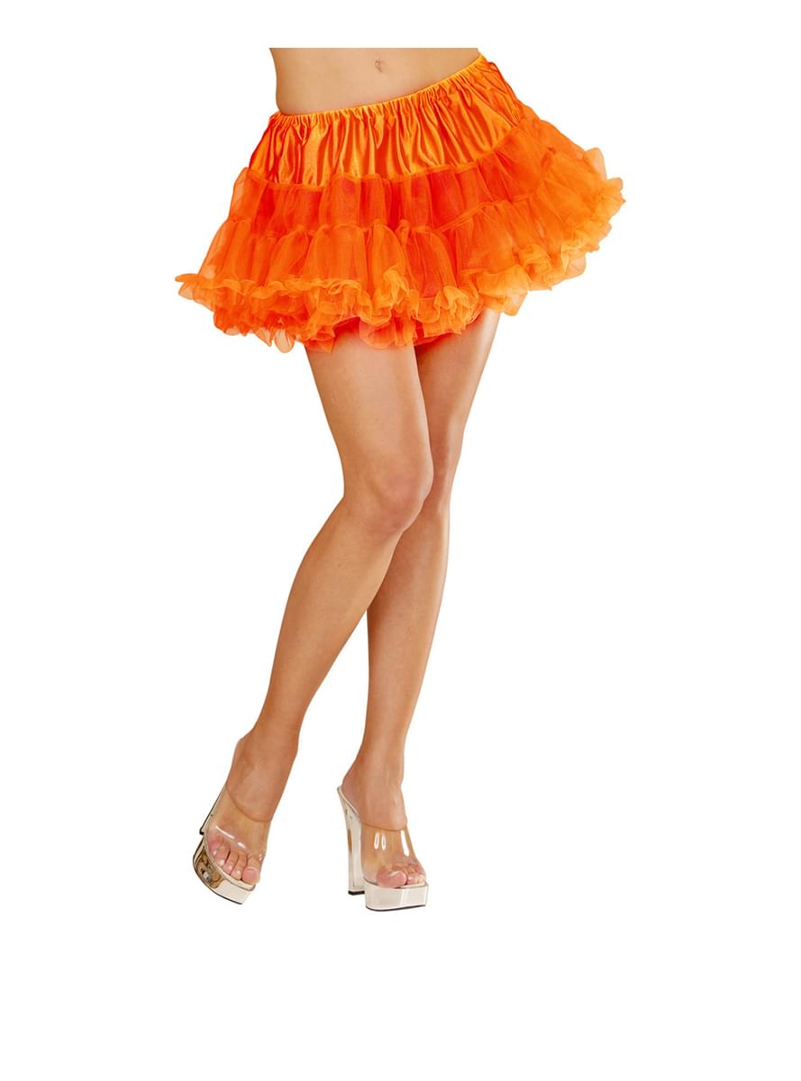 Neon Tutu orange für Damen