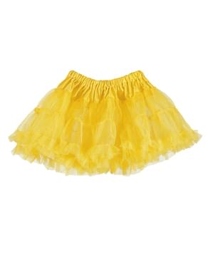 neon gul tutu til dame