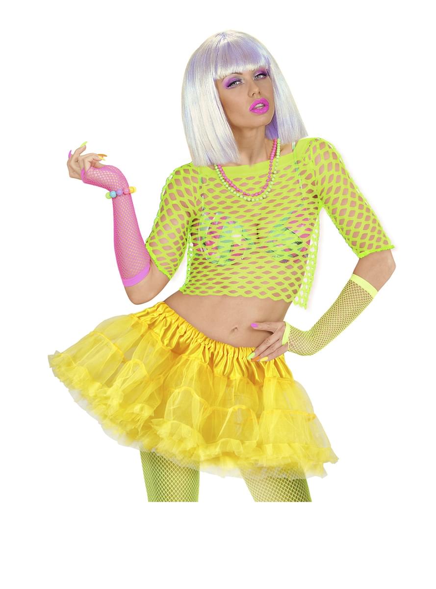 Neon Tutu gelb für Damen