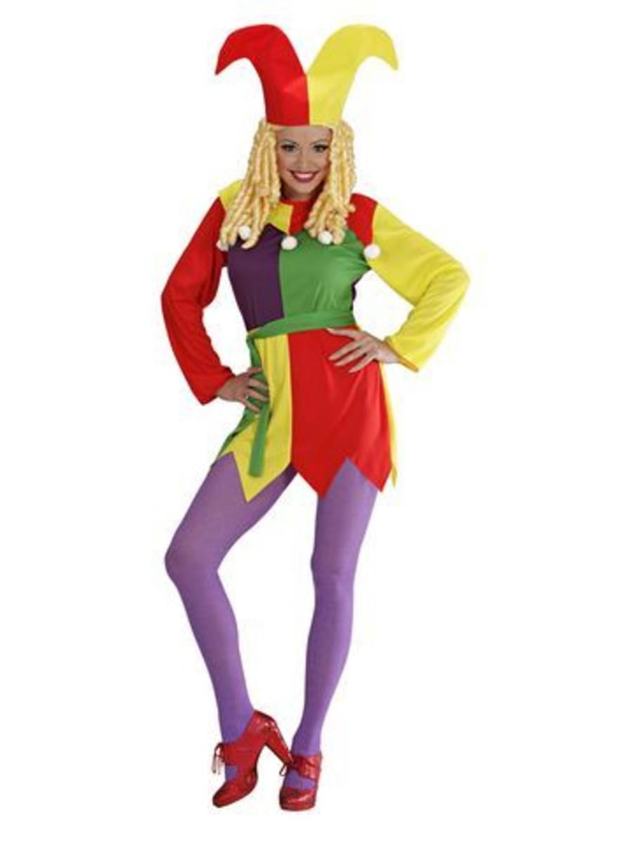 Womens Jester Costume | Funidelia