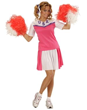Déguisement pompon girl américaine femme