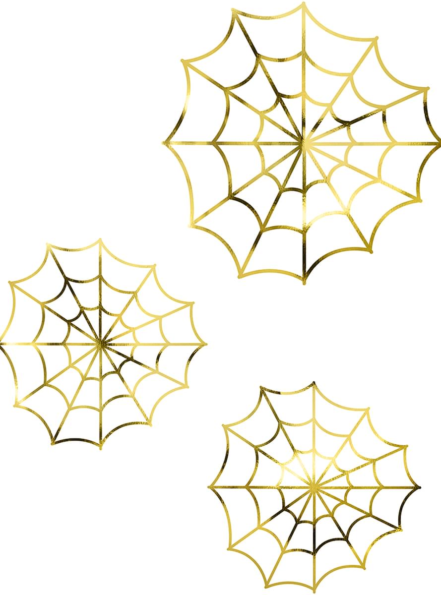 Golden Paper Cobweb