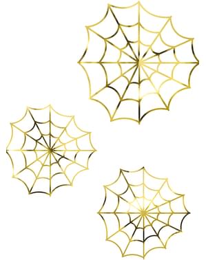Golden Paper Cobweb