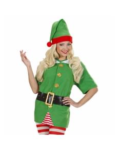 Weihnachtselfin Kostüm für Damen