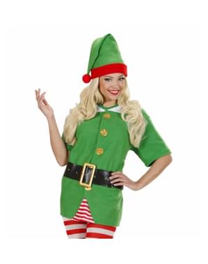 Kostum Pembantu Peri Elf Wanita Santa