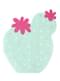 20 servilletas de cóctel de cactus (11 cm)