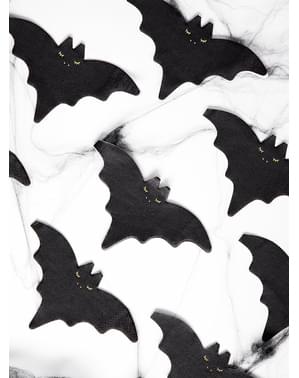 20 Bat Cocktail Napkins (16 cm)