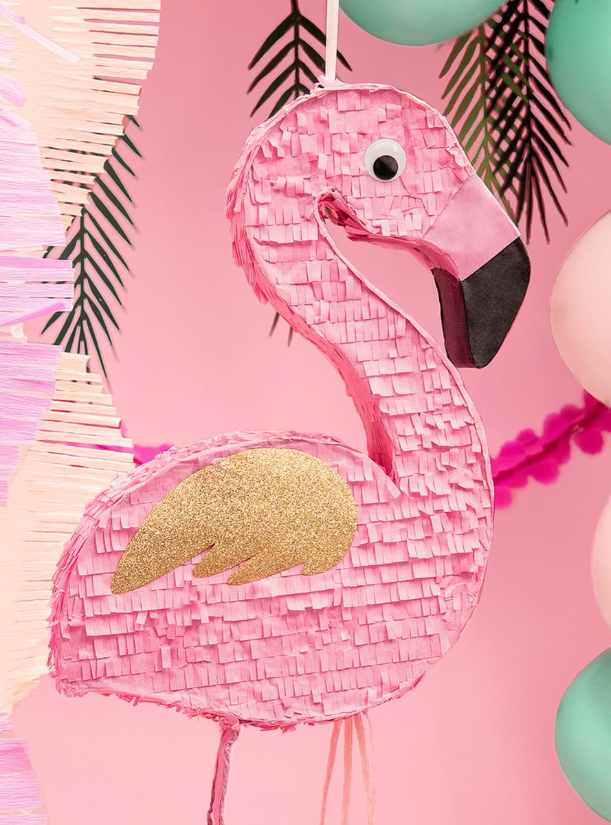 Pinhata Flamingo cor-de-rosa