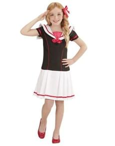 Girls Olive Oyl Sailor Girl Costume