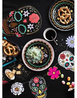 Svart Catrina Maske - Day of the Dead