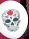 6 ballons Catrina blancs - Día de los muertos