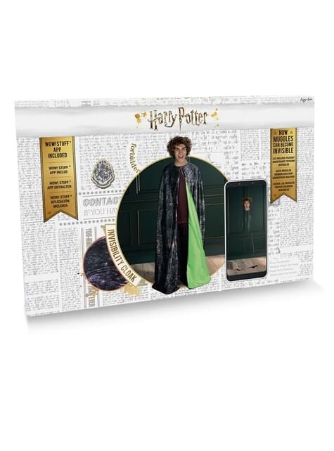 VINTAGE RARE CAPE D'INVISIBILITE HARRY POTTER EN BOITE JAMAIS UTILISE