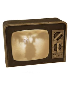 Hjemsøgt tv-rekvisit med lys og lyd (31 cm)