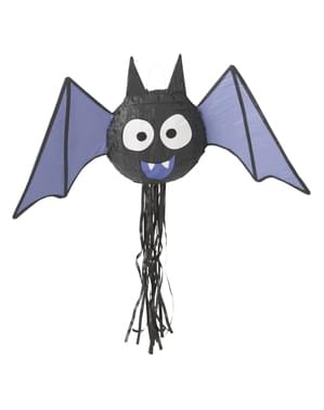 Pognatta con pipistrello divertente (96 cm) Halloween