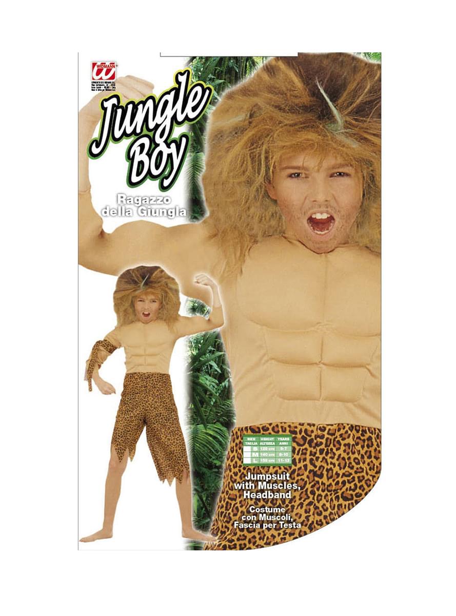 Boys Tarzan of the Jungle Costume. Express delivery Funidelia