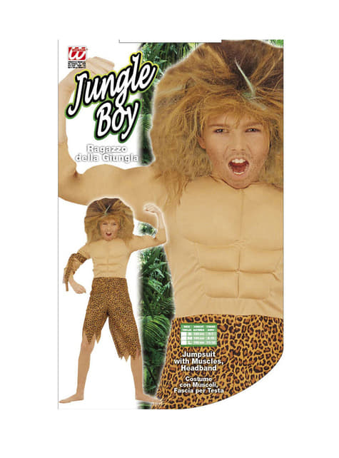 Chlapci Tarzan z kostýmu džungle