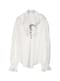 Chemise blanche pirate homme