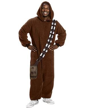 Costume di Chewbacca onesie para adulto - Star Wars