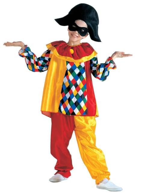 harlequin costume for kids